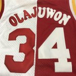 NBA 34 Olajuwon Rockets split Maillot